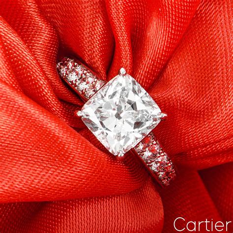 Cartier solitaire 1895 platinum